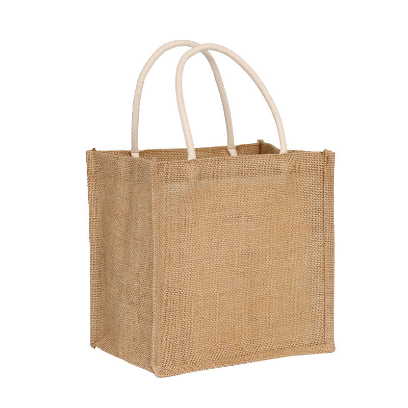 blank jute tote bags