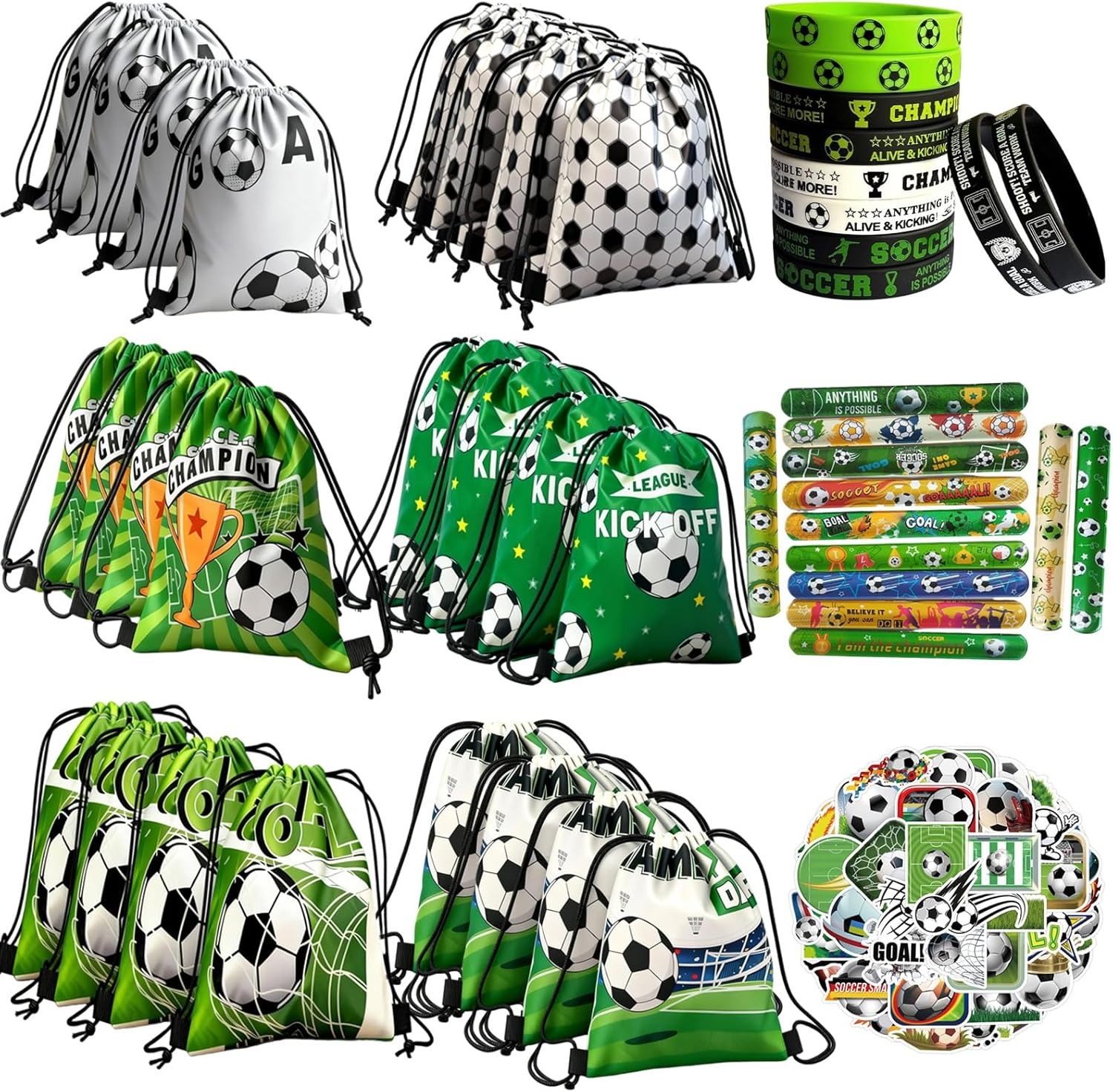 Bolsas de regalo de fútbol para chicos